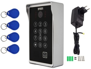 84213 FHD Stacja bramowa Panel zewnętrzny wideodomofonu czytnik szyfrator 5TECH