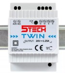 Zasilacz 30W24 DIN do rozdzielni zalecany do wideodomofonu cyfrowego 5TECH TWIN