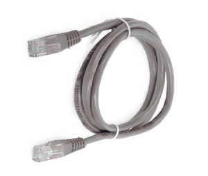 Patchcord UTP 5E RJ45 długość 0,5m szary RAYDEX SATEC 