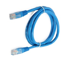 Patchcord UTP 5E RJ45 długość 0,5m niebieski RAYDEX SATEC