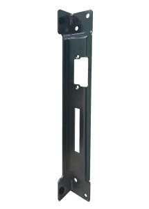 Kaseta puszka elektrozaczepu płytka 15mm lewa grafit
