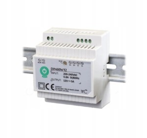  DIN60W15 - Zasilacz na szynę DIN 60W 15V