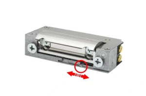 XS00UPW-B Elektrozaczep z wyłącznikiem, pamięcią, wzmocniona sprężyna 12-24V AC/DC HARTTE BIRA 