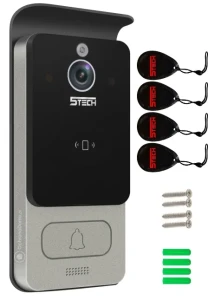 Cyfrowa 2-żyłowa stacja bramowa wideodomofonu 82228C  TWIN 5TECH