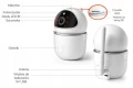 Kamera obrotowa Full HD WiFi IR Audio niania TUYA 3 cmt15.webp
