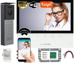 Wideodomofon VIDOS X WiFi Tuya S12D + biały monitor 7" M13-XT