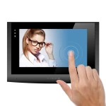 M200B Czarny, dotykowy monitor 7" wideodomofonu VIDOS 2IP