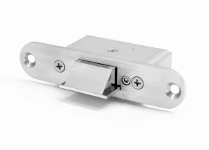 ALR-W Zatrzask mechaniczny szeroki 24mm, okrągłe rogi, zalecany do drzwi drewnianych