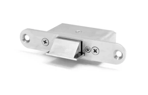ALR-WN Zatrzask mechaniczny wąski 20mm, okrągłe rogi, zalecany do drzwi drewnianych