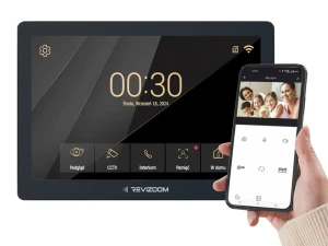 RM-T203HD BLACK Monitor 10" głośnomówiący Smart 2WIRE REVIZOOM czarny
