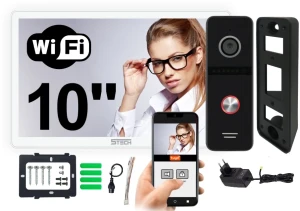 Wideodomofon 10'' WIFI Monitor VERUS PLUS Stacja 84207A 5TECH