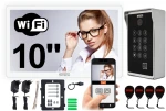 Wideodomofon AHD VERUS PLUS 10" biały WIFI 84213 Czytnik i szyfrator 5TECH
