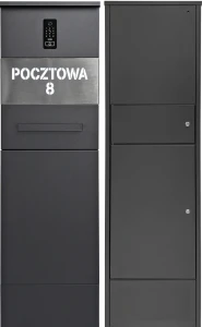 Paczkobox G 5TECH Aluminiowy Antracytowy