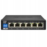 Switch 4xPoE BCS-B-SP0402 10/100Mb/s 6 portów