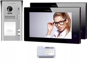 Wideodomofon dwurodzinny natynkowy M1021B VIDOS DUO