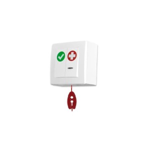 SPR-PK2C/AKA/ZAS przycisk alarm + kasownik +linka 9-28V DC GORKE