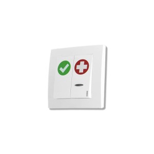 SPR-PK2/AK/BAT przycisk alarm + kasownik bateryjny GORKE