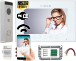 Zestaw wideodomofon WiFi M11W-X  Stacja bramowa AHD S10 VIDOS X 