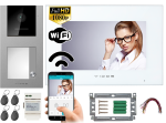 Zestaw wideodomofon WiFi M10W-X  Stacja bramowa S11-1 VIDOS X 