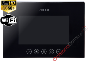 M11B-X Monitor wideodomofonu WiFi czarny  VIDOS X