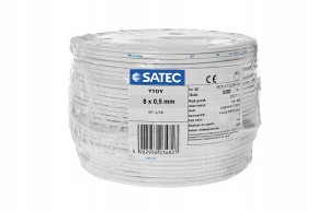 YTDY 8x0,5mm Kabel alarmowy domofonowy 100m SATEC