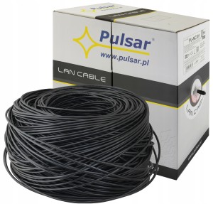 Skrętka UTP Pulsar PU-NC301 kat 5e 305m zewnętrzna