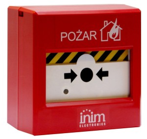 EC 0020-INIM ręczny ostrzegacz pożarowy INIM                