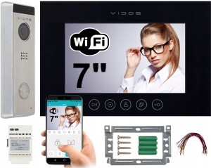 Zestaw wideodomofon WiFi M11B-X + S10 VIDOS X