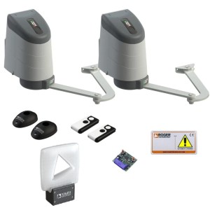KIT AY/255/F Zestaw FULL do bramy skrzydłowej (2,5 m + 2,5 m) Roger Technology
