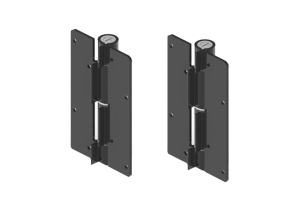 KF3BL Samozamykający zawias aluminiowy do furtek 13 mm/20 kg - 2 szt  D&D   