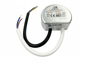 Zasilacz dopuszkowy A3012Y 30W 12V IP66 2,5A