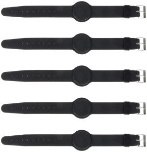 5x Opaska zapinana RFID 125 kHz wodoodporna, czarna