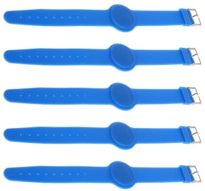 5x Opaska zapinana RFID 125 kHz wodoodporna, niebieski