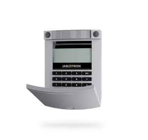 JA-114E-GR - Klawiatura LCD z czytnikiem RFID - szary