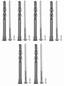 Ebolt EBZ12x160 M5 mocowanie poprzez styropian - zestaw 6 szt