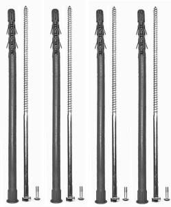 Ebolt EBZ12x300 M5 mocowanie poprzez styropian - zestaw 4 szt 