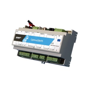 OptimaGSM-PS-D9M Centrala alarmowa z komunikacją GSM i funkcjami automatyki+zasilacz, na szynę DIN Ropam    