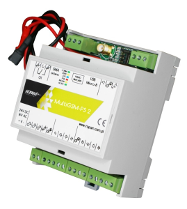 MultiGSM-D4M 2 Moduł powiadomienia i sterowania GSM, na szynę DIN Ropam
