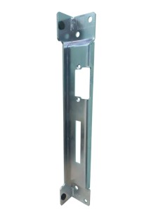 Kaseta puszka elektrozaczepu płytka 15mm lewa ocynk 