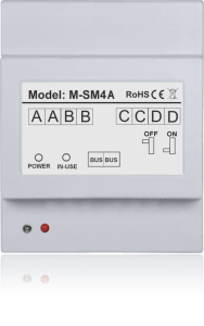  M-SM4A - Moduł rozdzielacza (ze wzmacniaczem)