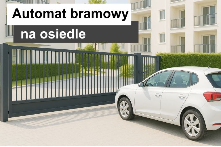 Automat bramowy na osiedle