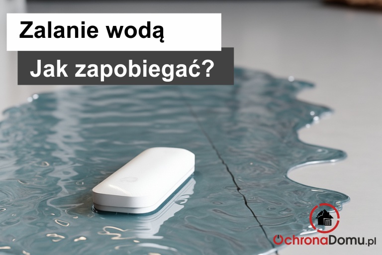 Ochrona przed zalaniem wodą - bezprzewodowa czujka JA-151F Jablotron