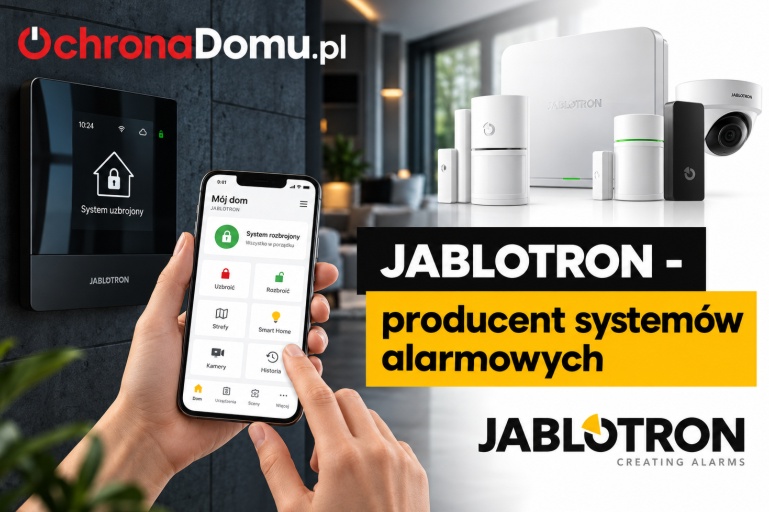 JABLOTRON - producent nowoczesnych systemów alarmowych i automatyki